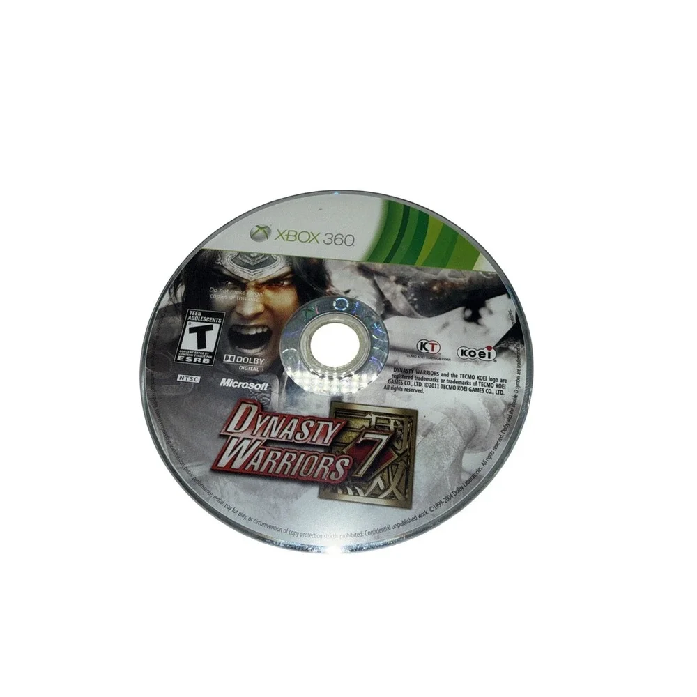XBOX 360:‎ DYNASTY WARRIORS 7 !! DISC ONLY